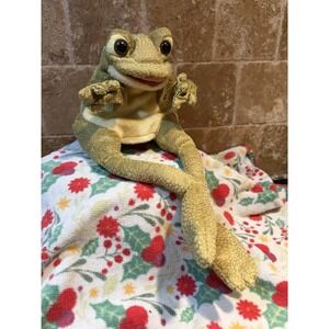 Folkmanis Funny Frog Hand Puppet Toad